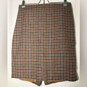 Wool JCrew pencil skirt